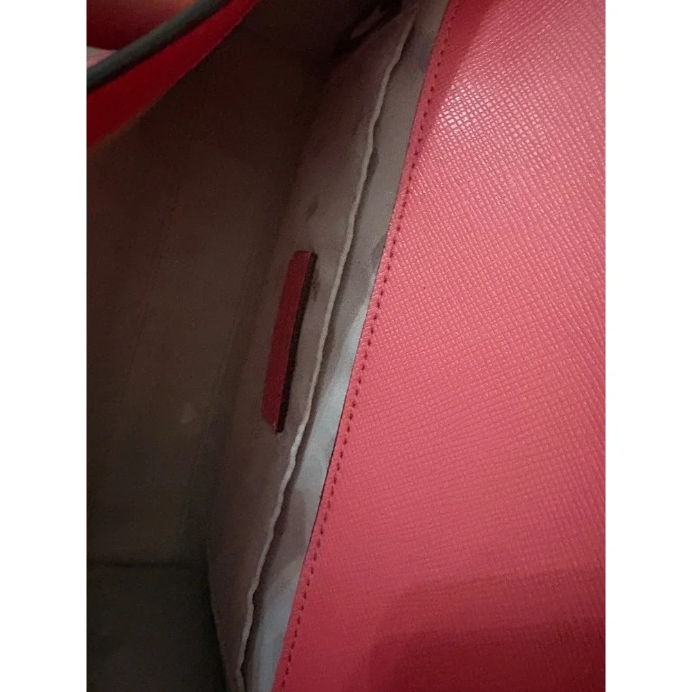 Kate Spade Hot Pink Chain Crossbody Shoulder Bag Barbiecore Convertible